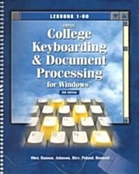 GDP/8 Shrinkwrap Package : Book 1, Lessons 1-60, for Ms Word 2000 (Hardcover, 8 Rev ed)