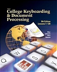 Gregg College Keyboarding and Document Processing (Gdp), Lessons 1-120, Student Text (Hardcover, 9)
