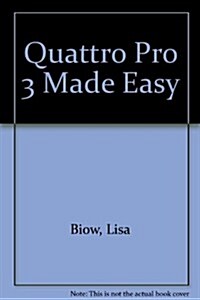 Quattro Pro 3 Made Easy (Paperback)