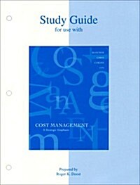 Study Guide for Use With Cost Mangement (Paperback, 3rd, Study Guide)