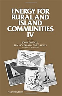 Energy for Rural and Island Communities, IV (Hardcover)