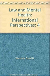 Law and Mental Health (Hardcover)