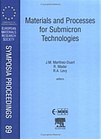 Materials and Processes for Submicron Technologies (Hardcover)