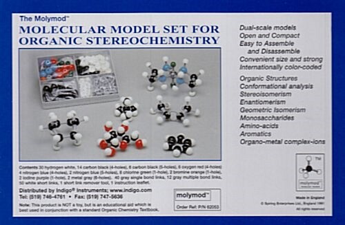 Molymod Molecular Modeling Set by Indigo to Accompany Organic Chemistry (Other, 5)