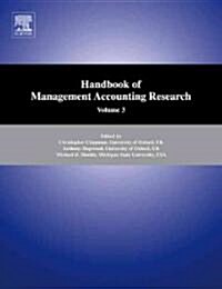 Handbook of Management Accounting Research (Hardcover)