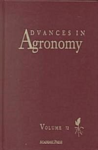 Advances in Agronomy: Volume 72 (Hardcover)