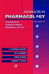 Cumulative Subject Index: Volume 45 (Hardcover)