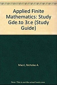 Applied Finite Mathematics (Paperback, 3rd)