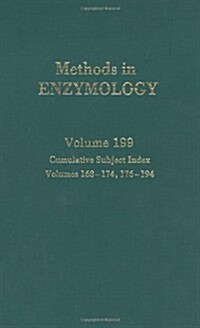 Cumulative Subject Index, Volumes 168-174, 176-194: Volume 199 (Hardcover)