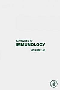 Advances in Immunology: Volume 105 (Hardcover)