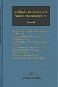 Annual Reports on NMR Spectroscopy: Volume 50 (Hardcover)