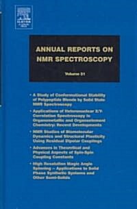 Annual Reports on NMR Spectroscopy: Volume 51 (Hardcover)