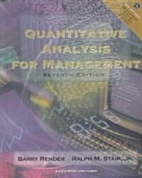 Quantitative Analysis for Management (Hardcover, Diskette, 7th)