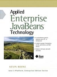 Applied Enterprise Javabeans Technology (Paperback)