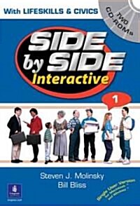 Side by Side Interactive 1, With Civics/Lifeskills (CD-ROM)