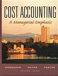 [중고] Cost Accounting (Hardcover, 11th)