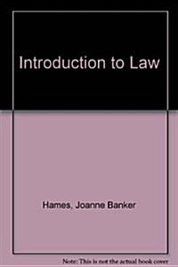 Introduction to Law (Hardcover, Reprint)