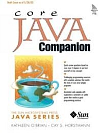 Core Java Companion (Paperback)