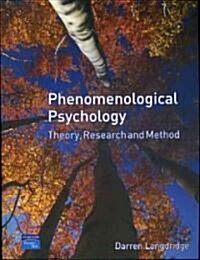 Phenomenological Psychology (Paperback)
