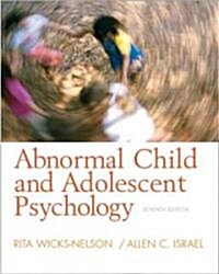 Abnormal Child and Adolescent Psychology (Hardcover, 7th)