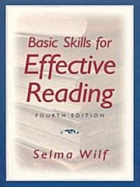 Basic Skills for Effective Reading (Paperback, 4)