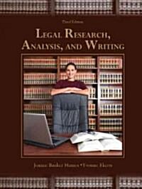 Legal Research, Analysis, and Writing (Paperback, 3rd)