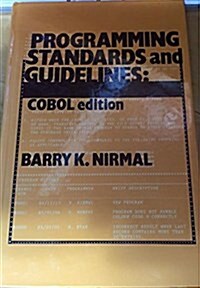Programming Standards and Guidelines (Hardcover)