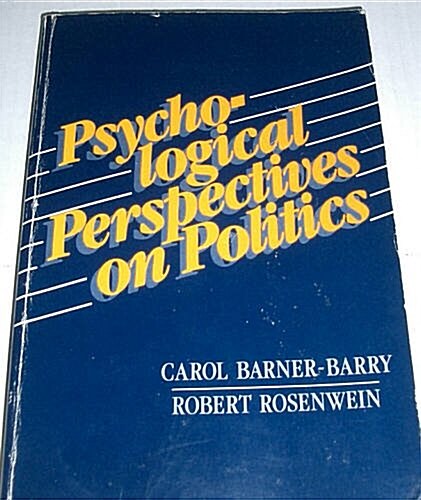 Psychological Perspectives on Politics (Paperback)
