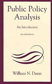 Public Policy Analysis (Hardcover, 2nd, Subsequent)