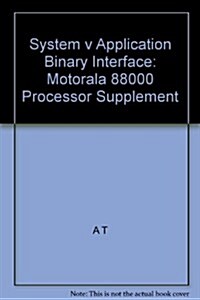 System V Application Binary Interface (Paperback)