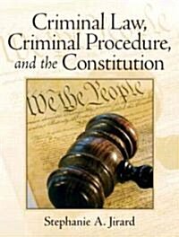 Jirard: Crimi Law Crimi Proce Const (Hardcover)