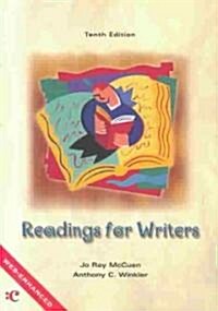 Readings for Writers (Paperback, 10th)