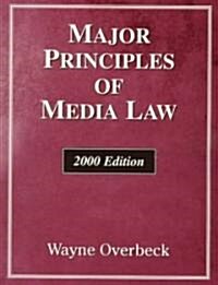 Major Principles of Media Law 2000 (Paperback)