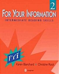 For Your Information 2 with Longman Dictionary of American English CD-ROM (Paperback)