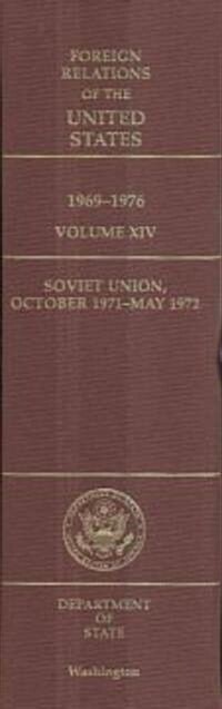 Soviet Union, October 1971-May 1972 (Hardcover)