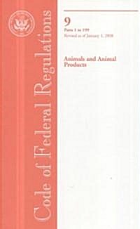 Code of Federal Regulations Title 9 Animals and Animal Products (Paperback, 1st)