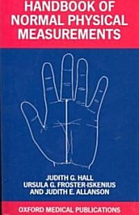 Handbook of Normal Physical Measurements (Paperback)