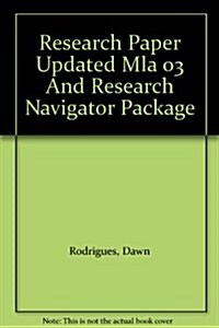 Research Paper Updated MLA 03 & Res Nav Pkg (Paperback, 3)