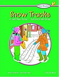 [중고] Kids Readers: Snow Tracks (Paperback)