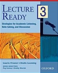 [중고] Lecture Ready 3: Student Book (Paperback)