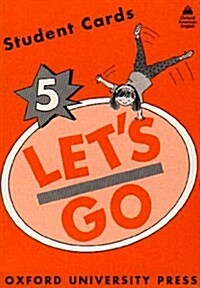 [중고] Lets Go 5 (Cards, Student)