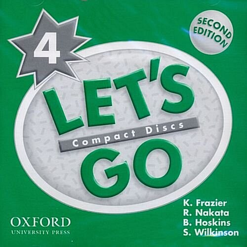 [중고] Lets Go: 4: Audio CD (CD-Audio, 2 Revised edition)