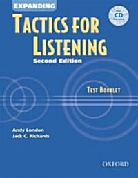 [중고] Expanding Tactics for Listening [With CD] (Paperback, 2)