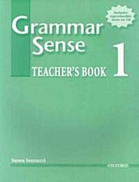 Grammar Sense 1:: Teachers Book (with Tests CD) (Package)