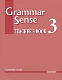 Grammar Sense 3:: Teachers Book (with Tests CD) (Package)