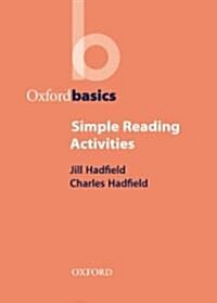 [중고] Simple Reading Activities (Paperback)