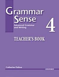 Grammar Sense 4: Teachers Book (Paperback)