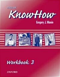 [중고] English Knowhow 3: Workbook (Paperback)
