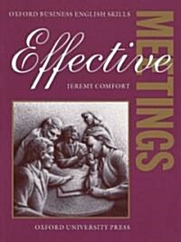 [중고] Effective Meetings: Students Book (Paperback)