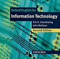 Oxford English for Information Technology: Class Audio CD (CD-Audio)